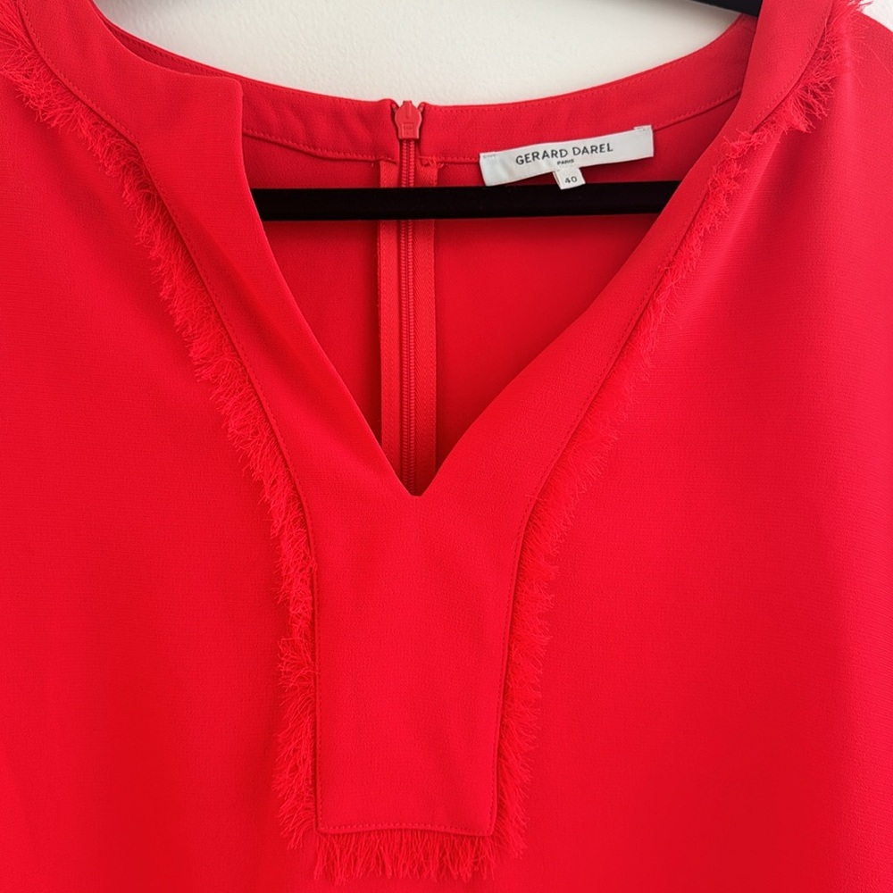 Gerard Darel Paris red dress size 40